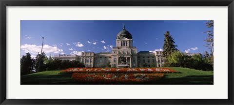 Framed Montana State Capitol, Helena, Montana Print