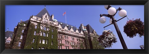 Framed Empress Hotel, Victoria, Vancouver Island, British Columbia, Canada Print