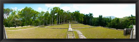 Framed Former coffee farm, Buena Vista, Las Terrazas, Pinar Del Rio Province, Cuba Print