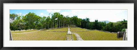 Framed Former coffee farm, Buena Vista, Las Terrazas, Pinar Del Rio Province, Cuba Print