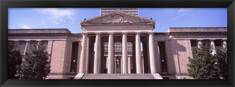 Framed Facade of the War Memorial Auditorium, Nashville, Tennessee Print