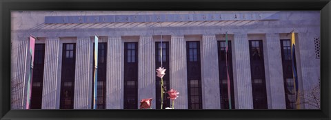 Framed Facade of the Frist Center For The Visual Arts, Nashville, Tennessee, USA Print