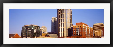 Framed Buildings in a downtown district, Nashville, Tennessee, USA 2013 Print