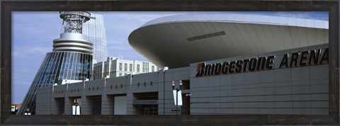 Framed Central Police Precinct at Bridgestone Arena, Nashville, Tennessee Print