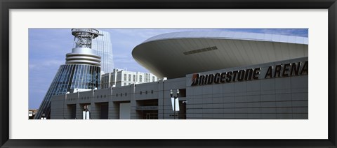 Framed Central Police Precinct at Bridgestone Arena, Nashville, Tennessee Print