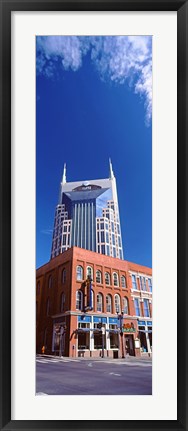 Framed BellSouth Building in Nashville, Tennessee Print