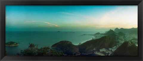 Framed Rio de Janeiro, Brazil Print