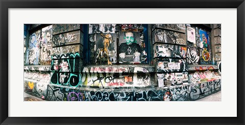 Framed Bowery Street, Soho, Manhattan, New York City, New York State Print