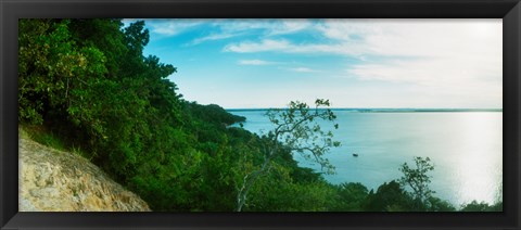 Framed Morro De Sao Paulo, Bahia, Brazil Print