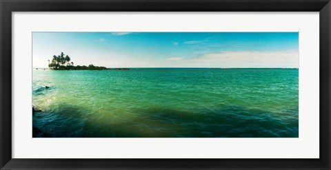 Framed Ocean view, Morro De Sao Paulo, Tinhare, Cairu, Bahia, Brazil Print