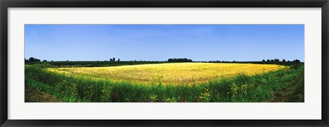 Framed Saint-Blaise-sur-Richelieu, Quebec, Canada Print