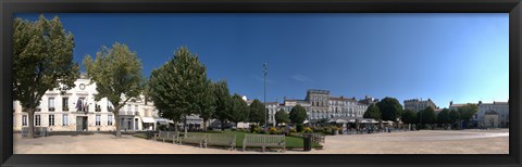 Framed Town Hall, Colbert Square, Rochefort, Charente-Maritime, Poitou-Charentes, France Print
