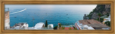 Framed Positano, Amalfi Coast, Italy Print