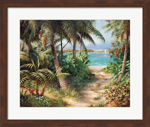 Framed Bahama Sail Print