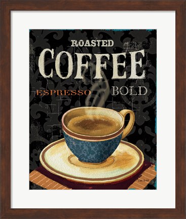 Framed Today&#39;s Coffee IV Print