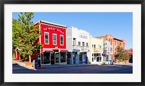 Framed General Store, Main Street, Park City, Utah Print