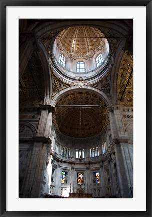 Framed Interiors of Como Cathedral, Como, Lombardy, Italy Print