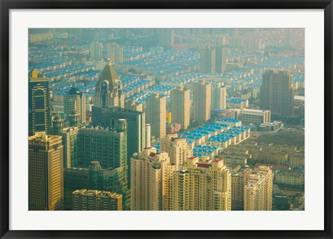 Framed Pudong District, Shanghai, China Print