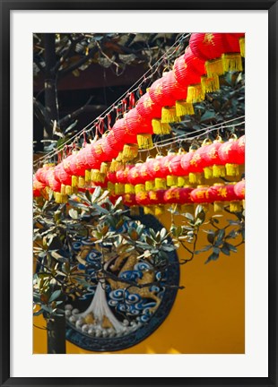 Framed Jade Buddha Temple, Shanghai, China Print