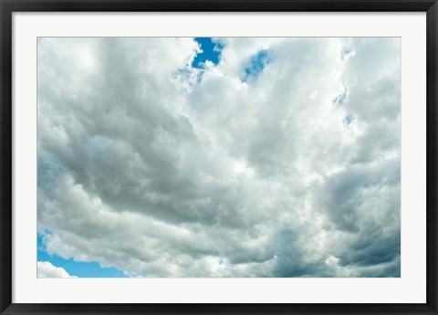 Framed Clouds in the sky Print