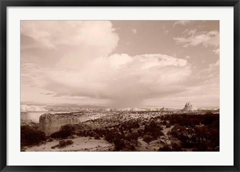 Framed Capitol Reef National Park, Utah (sepia) Print