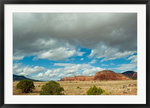 Framed Clouds over Capitol Reef National Park, Utah Print
