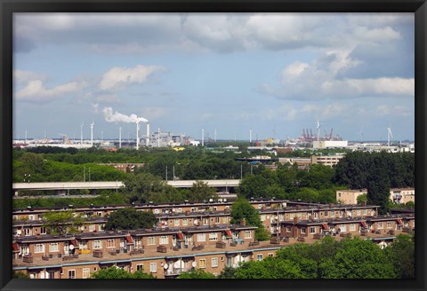 Framed Power Station, Netherlands Print