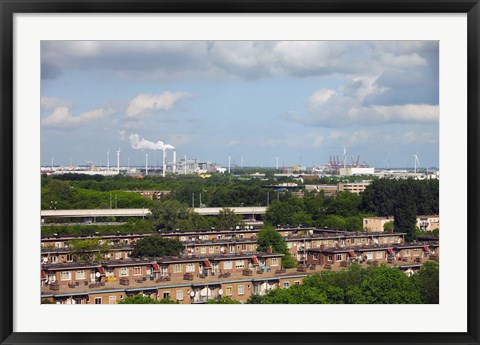 Framed Power Station, Netherlands Print