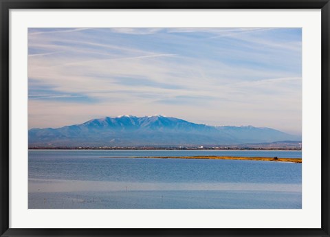 Framed Cap Leucate, Leucate, Aude, Languedoc-Roussillon, France Print