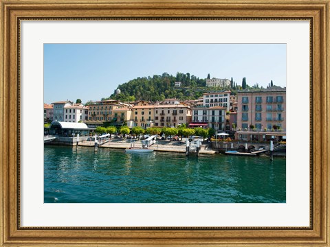 Framed Bellagio, Lake Como, Lombardy, Italy Print