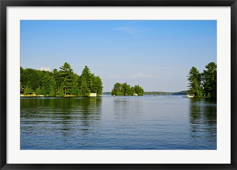 Framed Lake Muskoka, Ontario, Canada Print