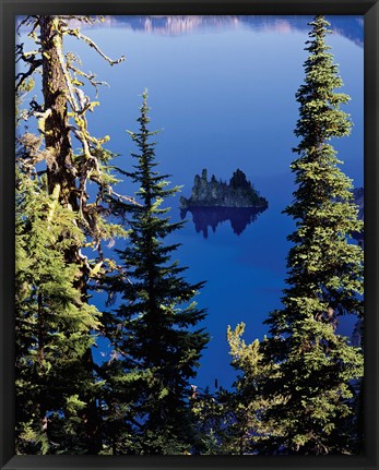 Framed Crater Lake National Park, Oregon Print