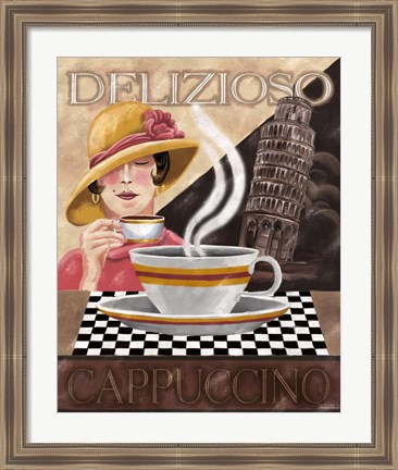 Framed Cappuccino Print