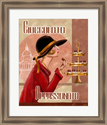 Framed Italian Chocolate II Print