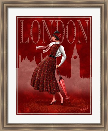 Framed London Print
