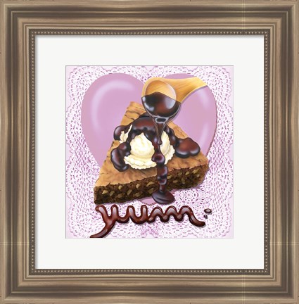 Framed ChocolateYum Print