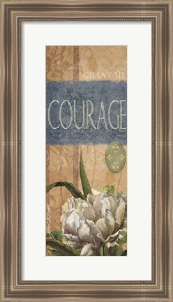 Framed Courage Print