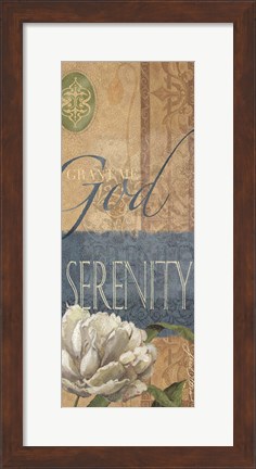 Framed Serenity Print