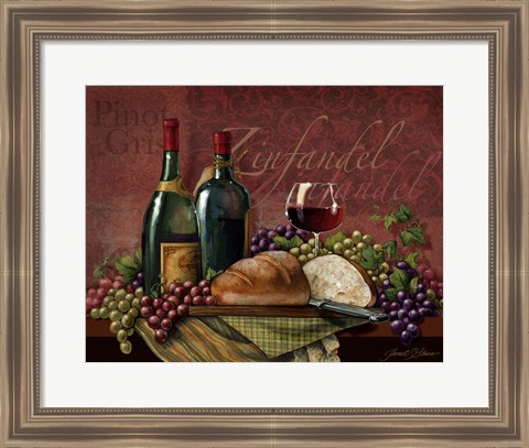 Framed Zinfandel Print