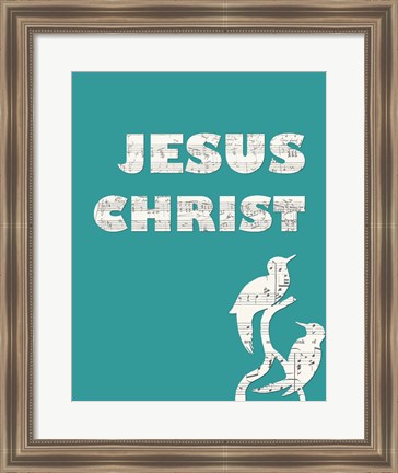 Framed Jesus Christ Print