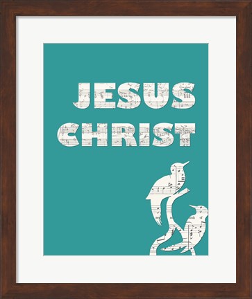 Framed Jesus Christ Print