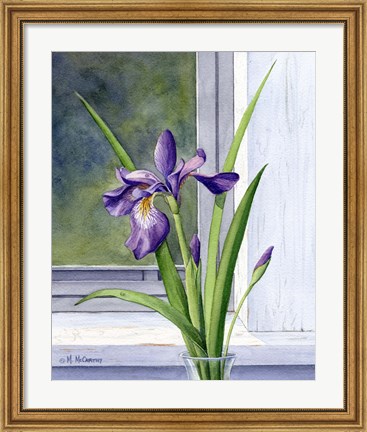 Framed Blue Flag-Wild Iris Print