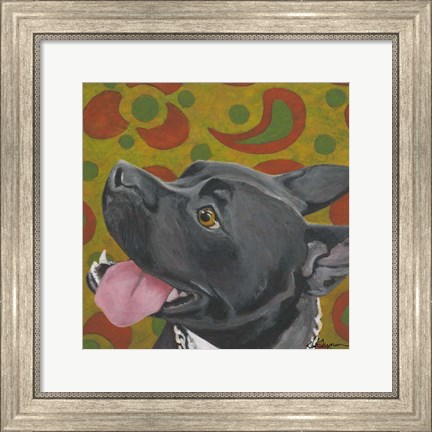 Framed Dlynn&#39;s Dogs - Kendall Print