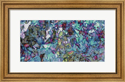 Framed Flower Drop II Print