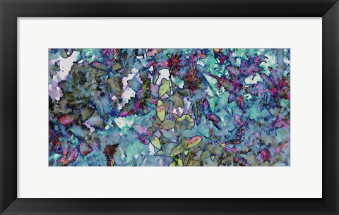 Framed Flower Drop II Print