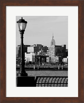 Framed Battery Park City IV Print