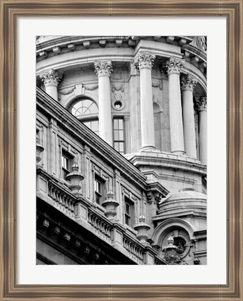 Framed NYC Architecture V Print