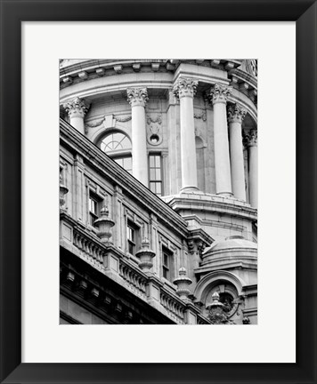 Framed NYC Architecture V Print