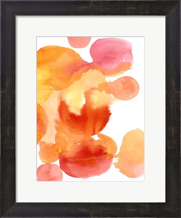 Framed Fire Water II Print