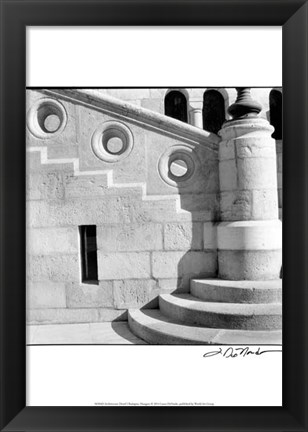 Framed Architecture Detail I Budapest Print